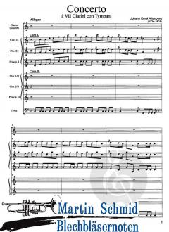 Concerto  von Johann Ernst Altenburg 