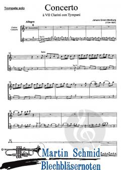 Concerto  von Johann Ernst Altenburg 