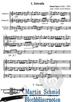 3 Intraden mit Präludien 