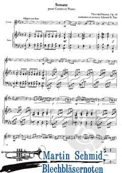 Sonate Es-Dur op.18 von Thorvald Hansen 