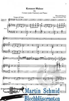 Konzert-Walzer, Romanze und Scherzo von Thorvald Hansen 