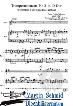 Konzert D-Dur Nr.2  von Georg Philipp Telemann 