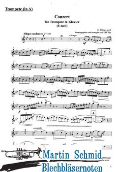 Konzert e-moll op.18  von Oskar Böhme 