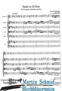 Suite D-Dur  von Georg Friedrich Händel 
