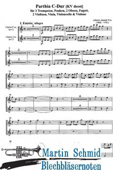 Parthia C-Dur  von Johann Joseph Fux 