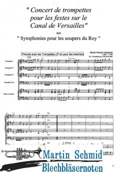 Concert de trompettes von Michel Richard de Lalande 