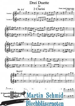 Kremsier Duette und Trios  von Anonymus 