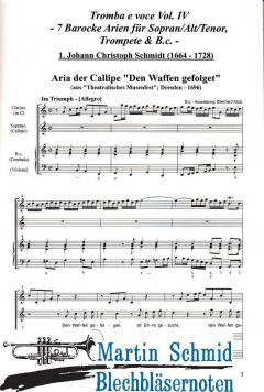 7 barocke Arien von Johann Christoph Schmidt 