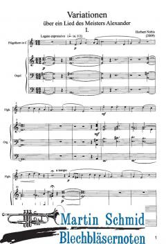 Variationen über ein Lied des Meisters Alexander von Herbert Nobis 