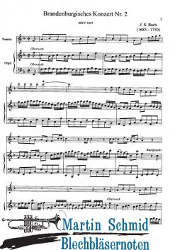 Brandenburgisches Konzert Nr.2 von Johann Sebastian Bach 