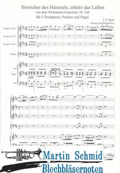 Herrscher des Himmels, erhöre das Lallen von Johann Sebastian Bach 