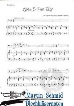 Give 5 for Elly von Ludwig van Beethoven 