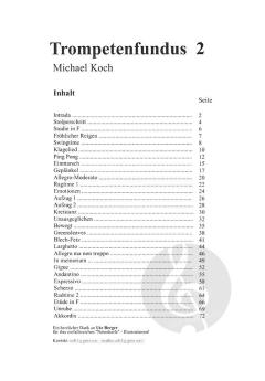 Trompetenfundus Band 2 (+CD) von Michael Koch im Alle Noten Shop kaufen