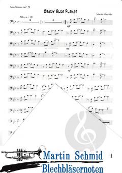 Crazy Blue Planet von Martin Klaschka 