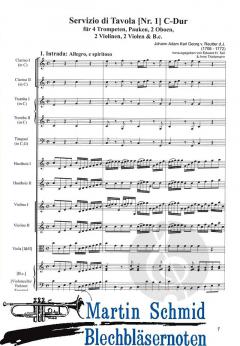 Servizio di tavola Nr.1 C-Dur 