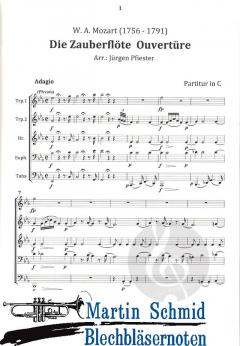 Ouvertüre zu Die Zauberflöte von Wolfgang Amadeus Mozart 