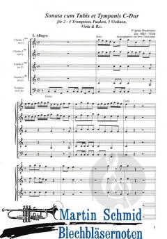 Sonata cum Tubis et Tympanis C-Dur 