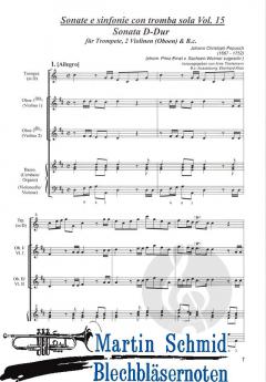 Sonata D-Dur von Johann Christoph Pepusch 