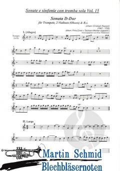 Sonata D-Dur von Johann Christoph Pepusch 