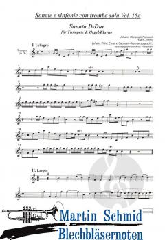 Sonata D-Dur von Johann Christoph Pepusch 