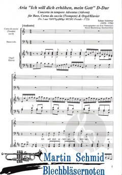 Ich will dich erhöhen mein Gott 