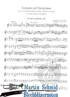 Fantasie und Variationen über ein Originalthema  von Carl Höhne 