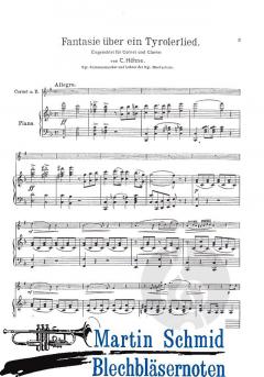 Fantasie über ein Tyrolerlied von Carl Höhne 