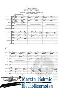 Brass-Triptychon von Johann Sebastian Bach 