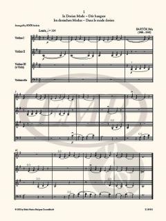 Der Mikrokosmos des Ensemblespiels für Streicher 2 von Béla Bartók im Alle Noten Shop kaufen (Partitur und Stimmen)