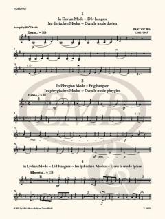 Der Mikrokosmos des Ensemblespiels für Streicher 2 von Béla Bartók im Alle Noten Shop kaufen (Einzelstimme)