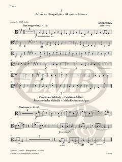 Der Mikrokosmos des Ensemblespiels für Streicher 3 von Béla Bartók im Alle Noten Shop kaufen (Einzelstimme)