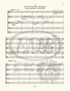 Der Mikrokosmos des Ensemblespiels für Streicher 4 von Béla Bartók 