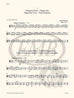 Der Mikrokosmos des Ensemblespiels für Streicher 4 von Béla Bartók 