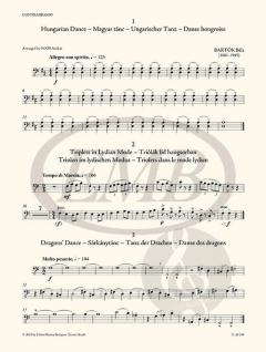 Der Mikrokosmos des Ensemblespiels für Streicher 4 von Béla Bartók 