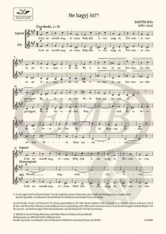 Ne Hagyj Itt BB111a von Béla Bartók 