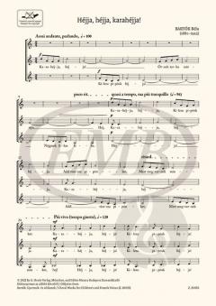 Hejja Hejja Karahejja BB111a von Béla Bartók 