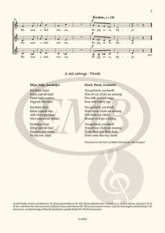 Hejja Hejja Karahejja BB111a von Béla Bartók 