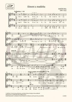 Elment a Madarka BB111a von Béla Bartók 