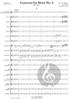 Concerto for Horn No. 3 von Wolfgang Amadeus Mozart 