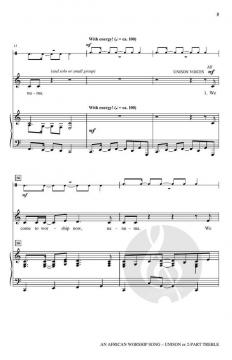 An African Worship Song von John R. Paradowski (Download) 