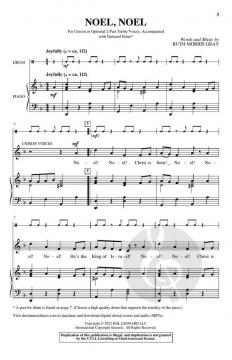 Noel, Noel von Ruth Morris Gray 