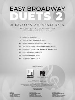 Easy Broadway Duets 2 