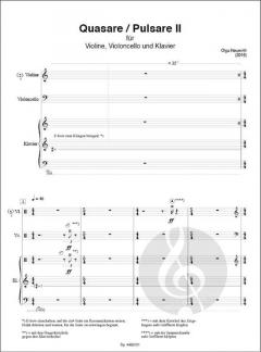 Quasare - Pulsare 2 von Olga Neuwirth 