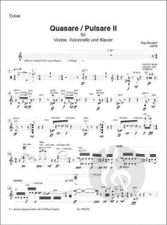 Quasare - Pulsare 2 von Olga Neuwirth 