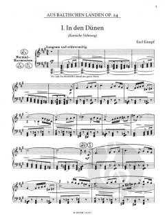 Aus baltischen Landen op. 24 von Karl Kämpf 