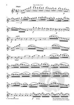 Konzertantes Trio Nr. 4 G-Dur von Georg Abraham Schneider 