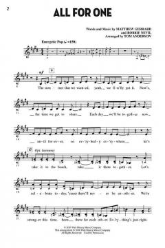 Let's All Sing Songs from Disney's High School Musical 2 