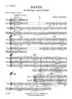 Danza von Vaclav Nelhybel 