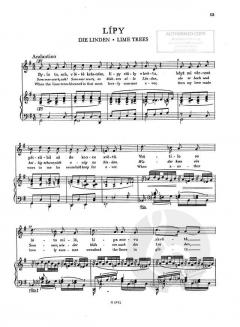 Lieder op. 2 auf Worte von Eliska Krasnohorska von Antonín Dvořák 