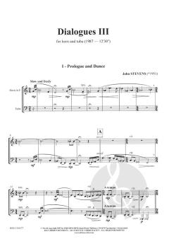 Dialogues III von John Stevens 